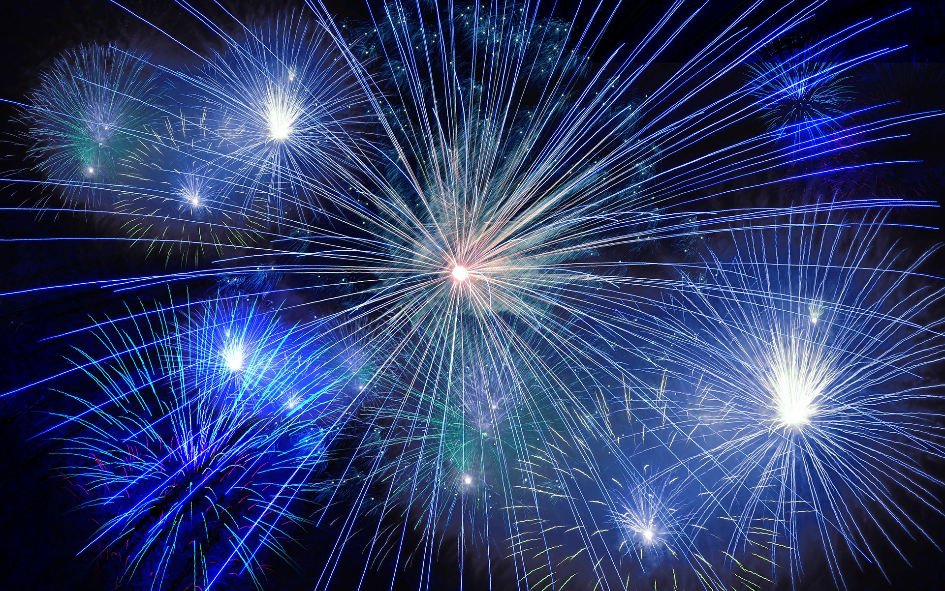 Fireworks via Pixabay (Public Domain)